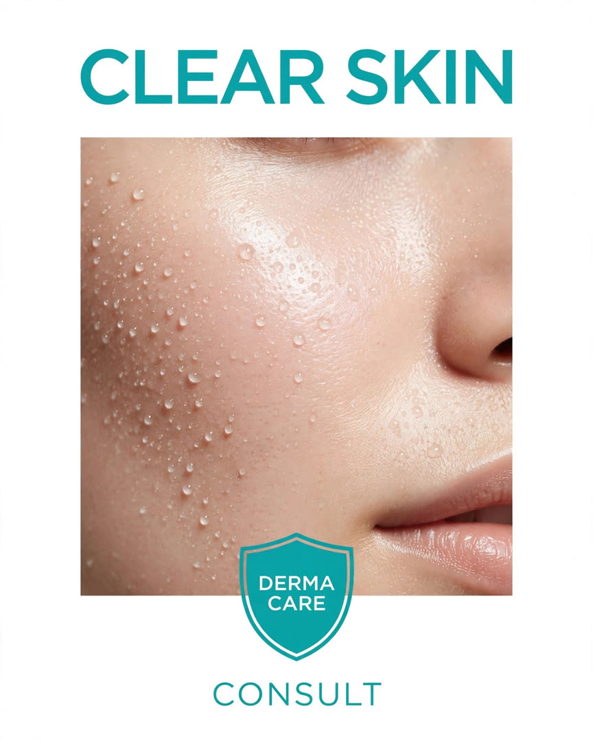 Skin Clinic poster template