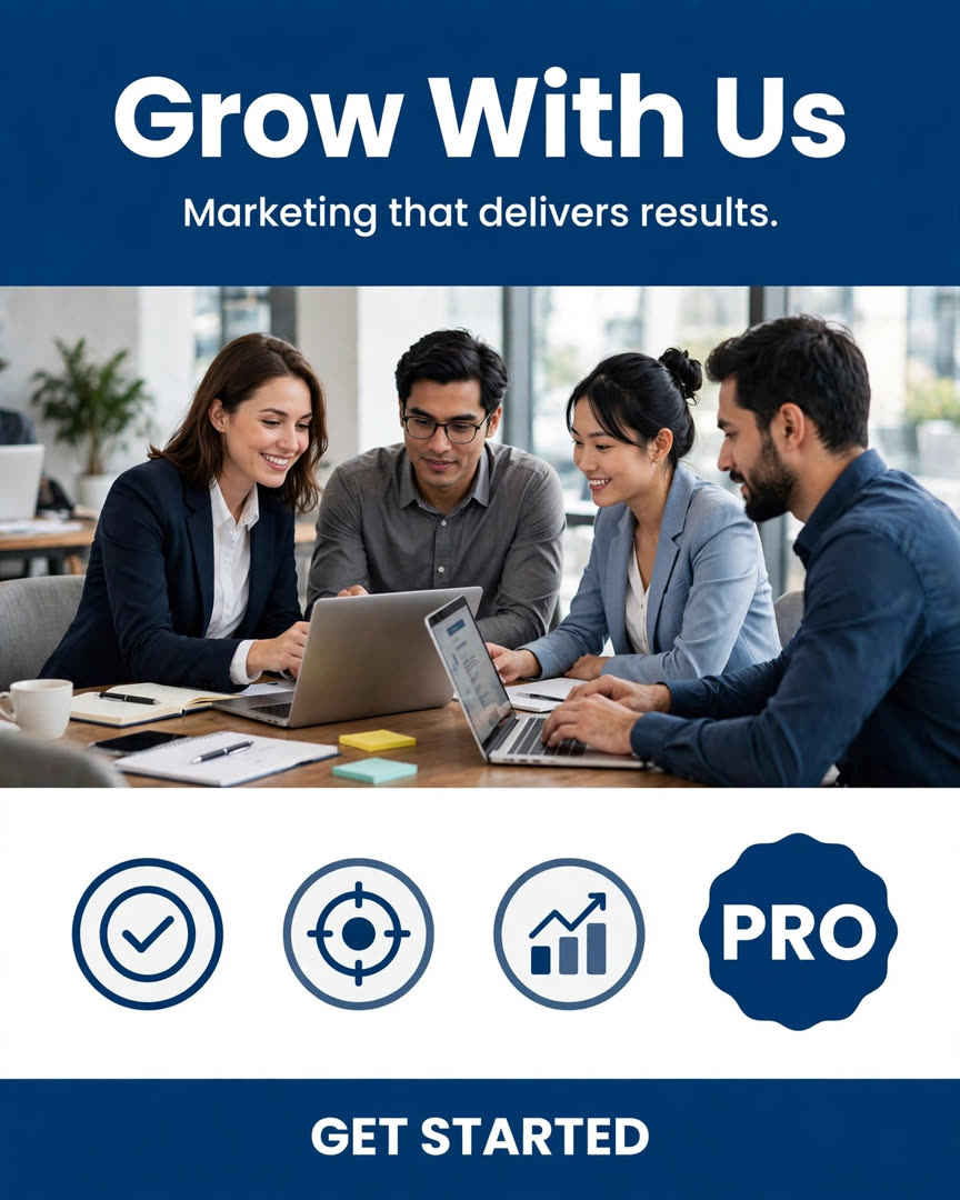 Agency Pro poster template