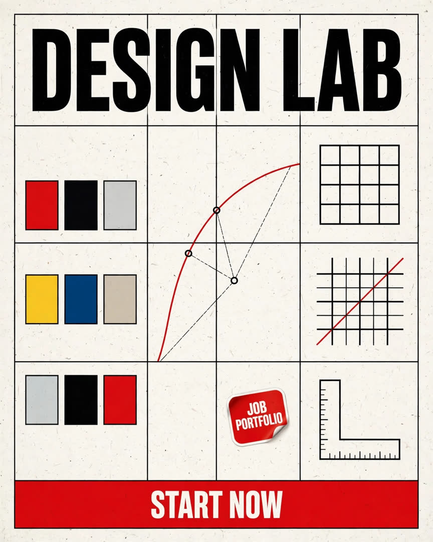Design Lab poster template