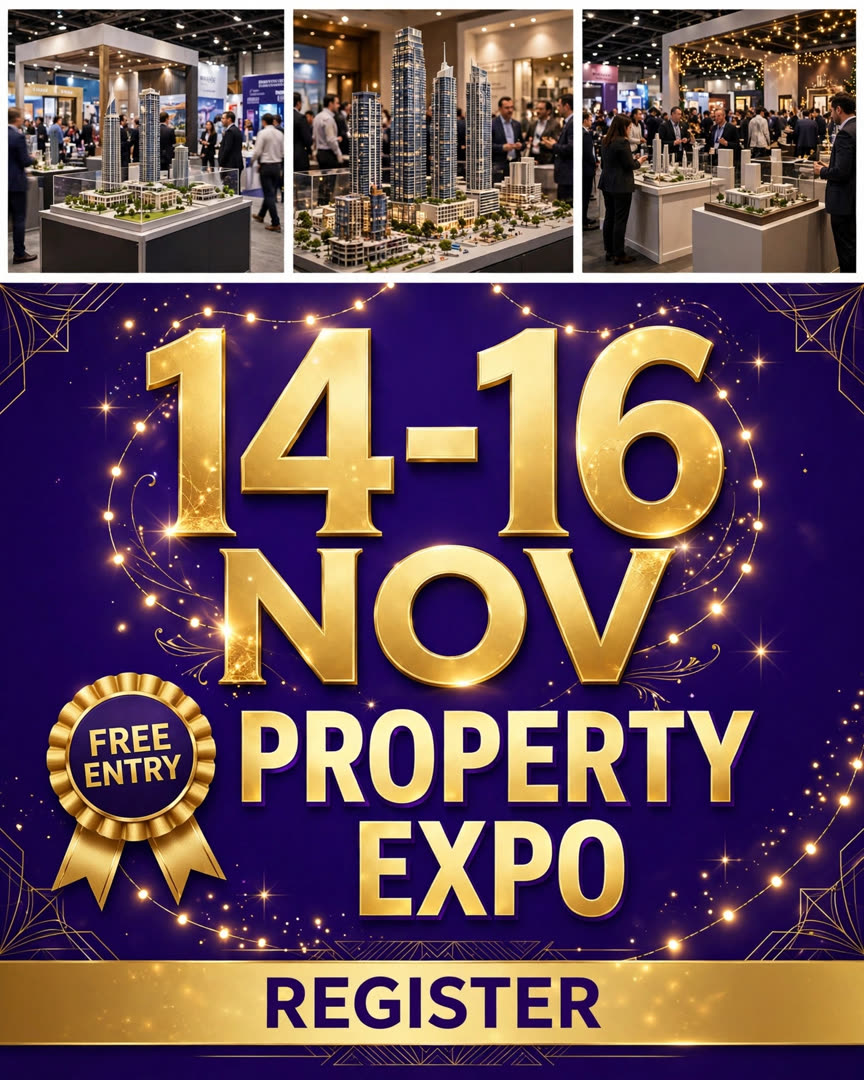 Property Expo poster template